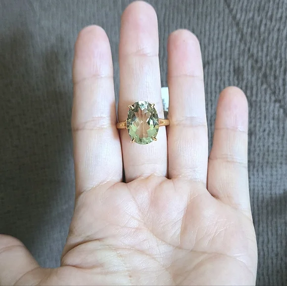 Shivam Green💚 Amethyst Ring💍 - NWT - Picture 6 of 16